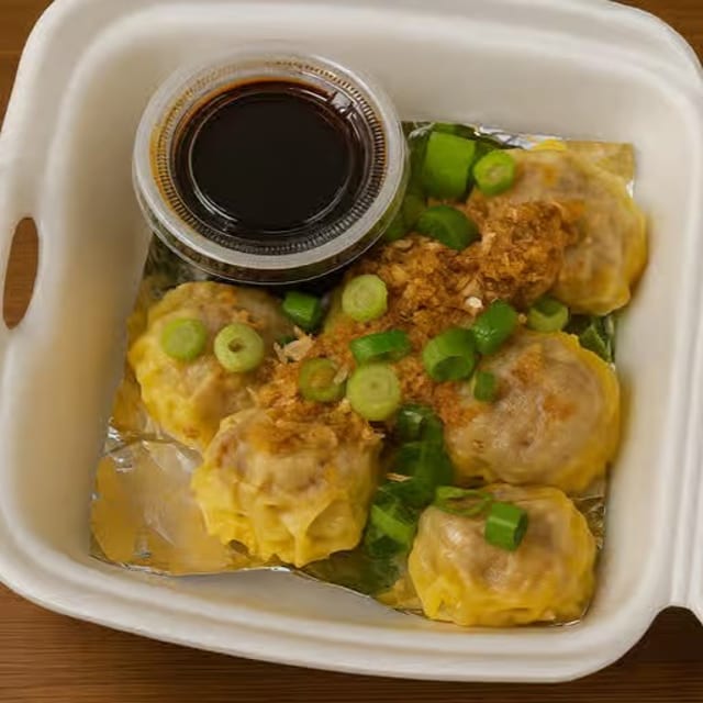 Shrimp-Pork Dumplings.