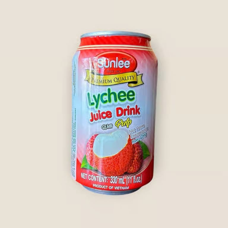 Lychee Juice with Pulp (Can, 11 Oz).