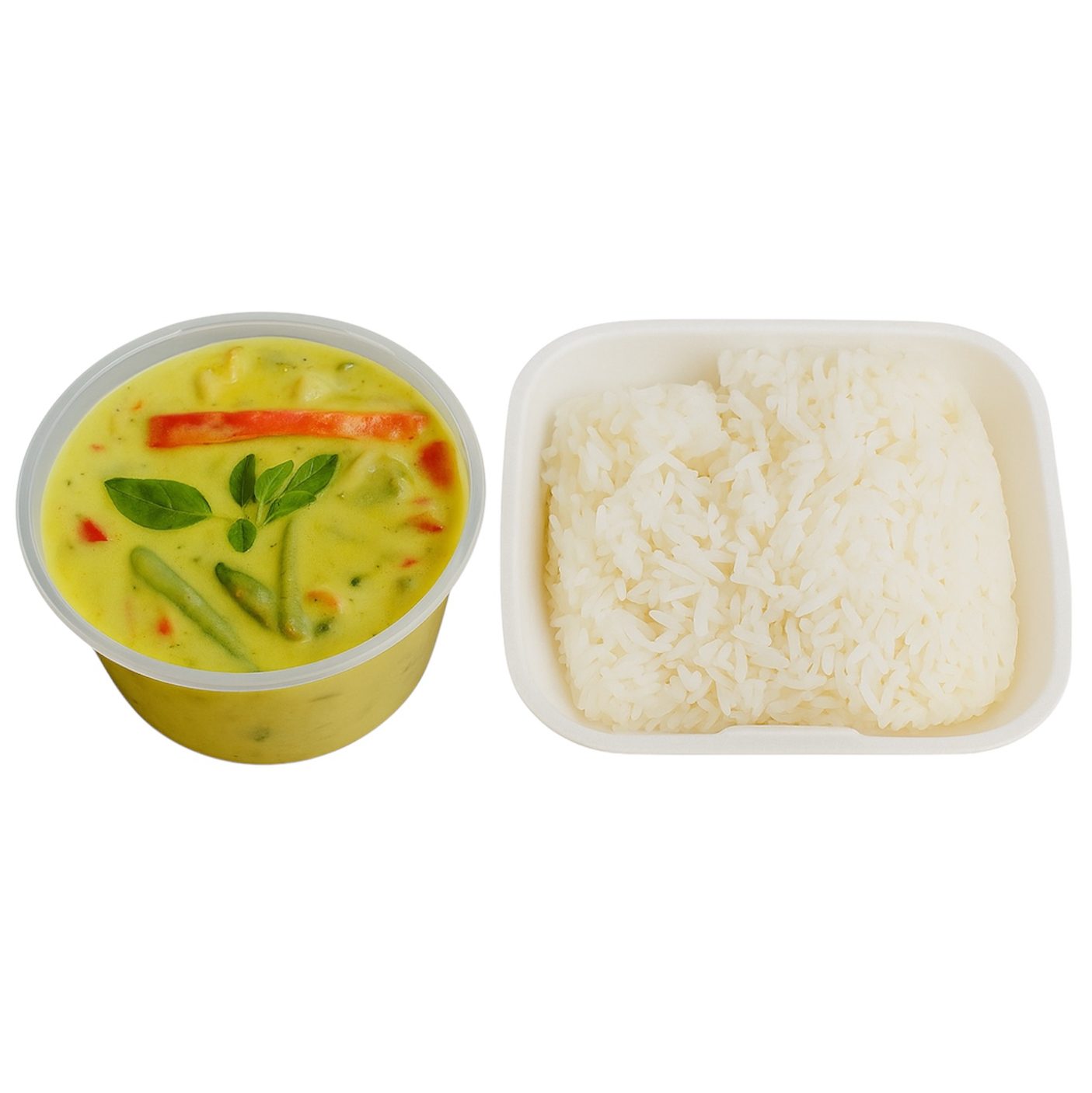 Lunch Green Curry.