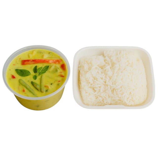 Lunch Green Curry.