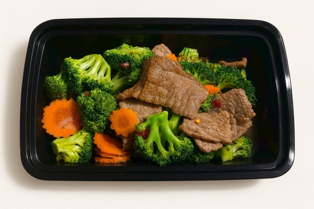 Broccoli in Oyster Sauce.