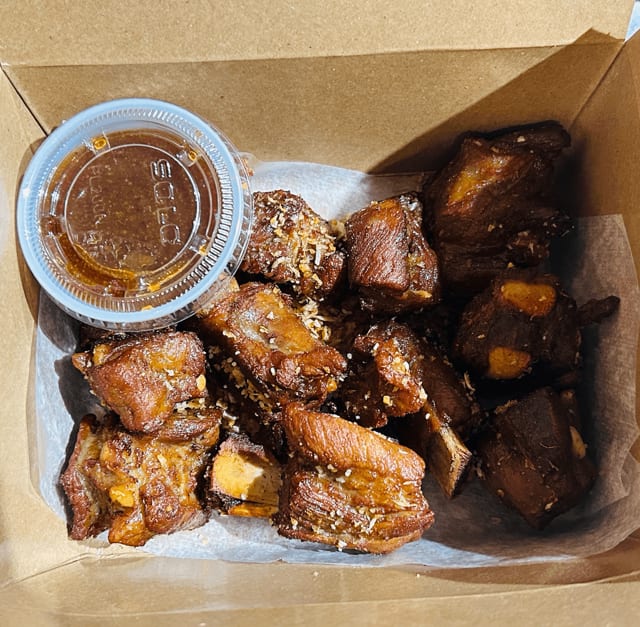 Garlic Pepper Ribs.