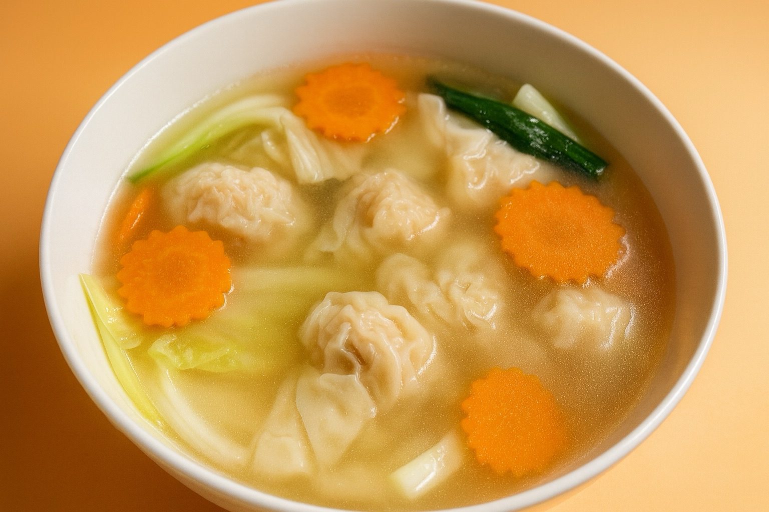 Chicken Wonton Soup.