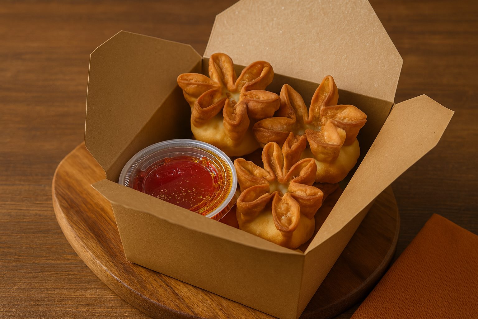 Crab Rangoon.