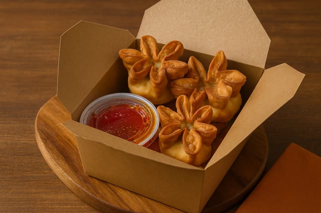 Crab Rangoon.